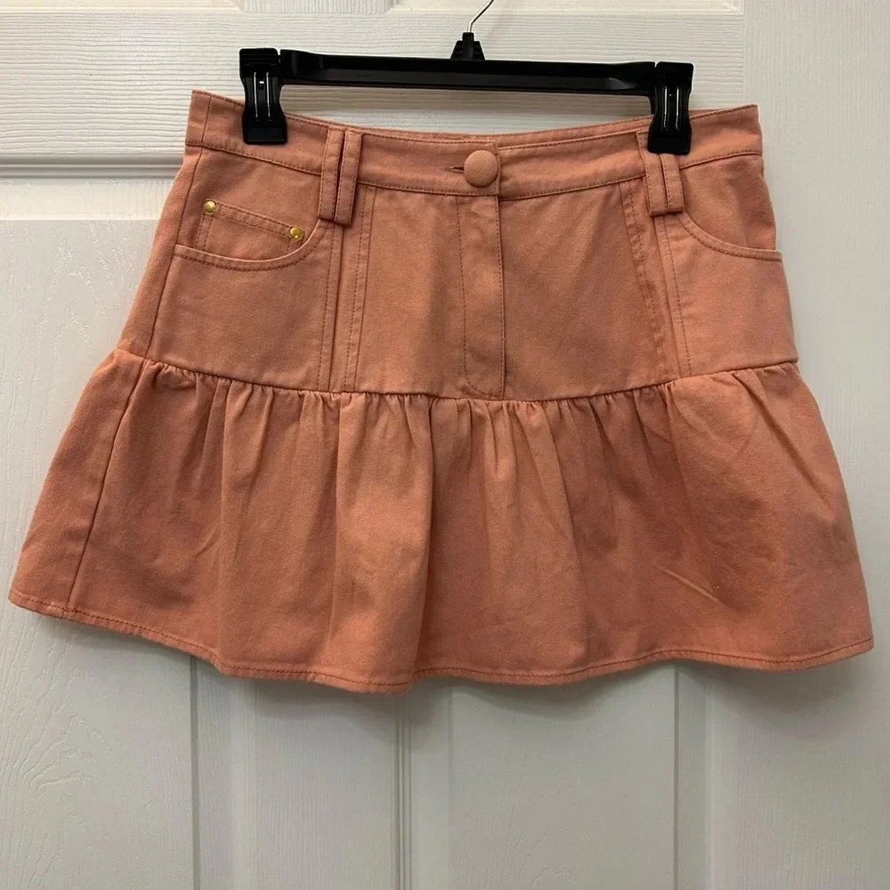 Loveshackfancy Dock Mini Skirt sz 6 - Picture 4 of 9